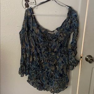 Long sleeve blouse